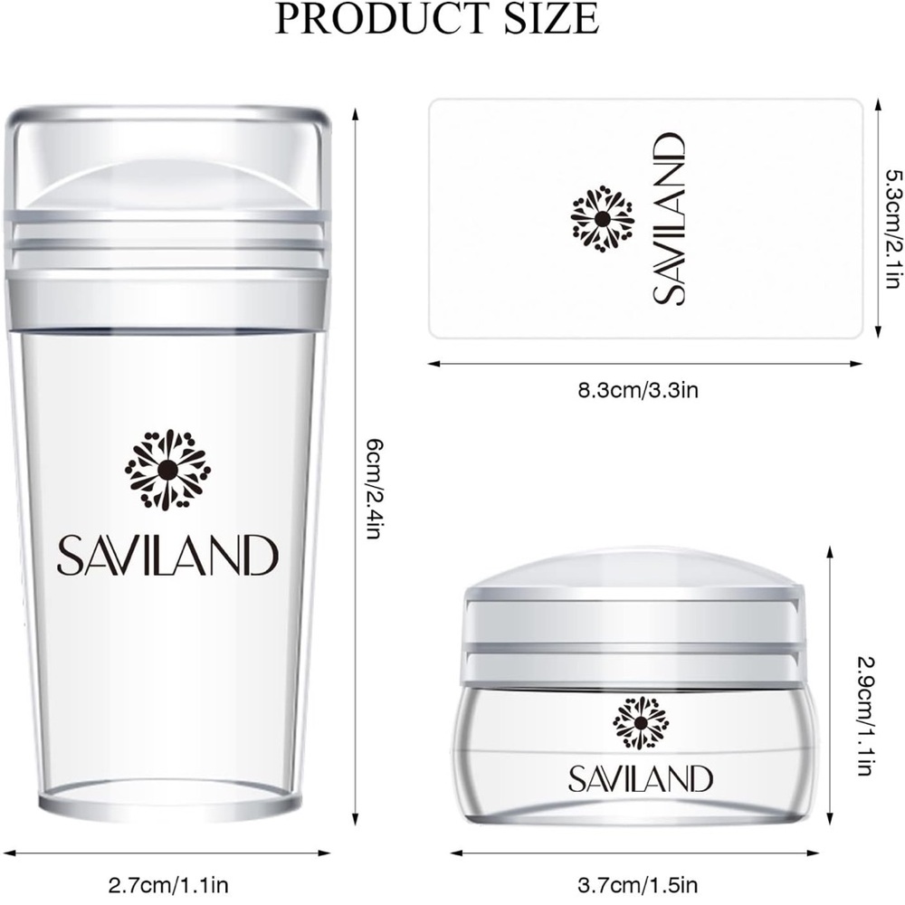 Saviland Nail Stamper Kit. Professional Nail System - Picture 9 of 9